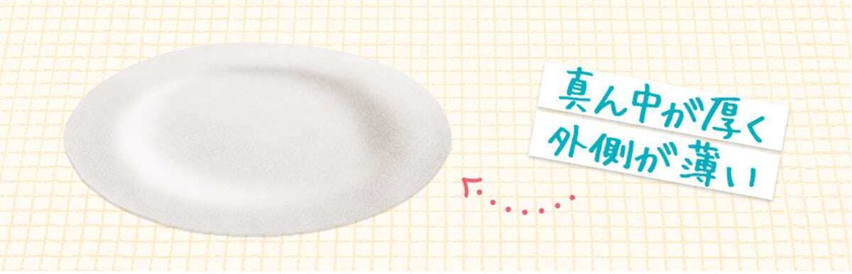 ズレにくくはがれにくい
